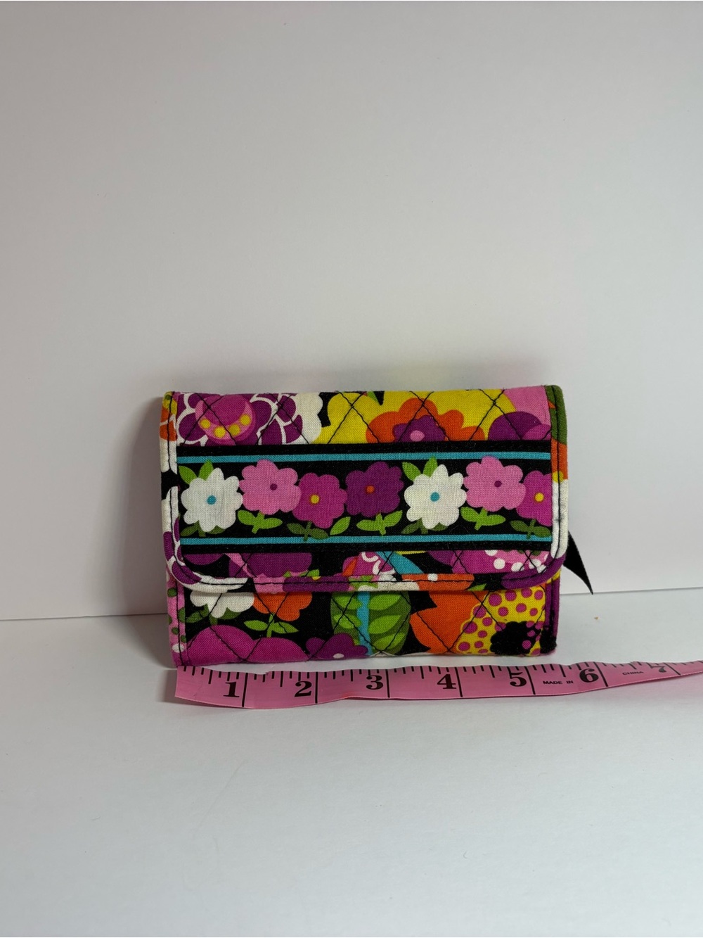 Vera Bradley Va Va Bloom Euro Wallet